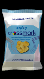 Immagine sacchetto patatine 3D Crossmark